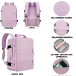 La Mochila de Viaje Más Viral - ¡Estilo y Comodidad en Cada Aventura!
