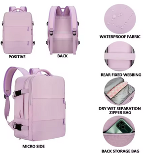 La Mochila de Viaje Más Viral - ¡Estilo y Comodidad en Cada Aventura!